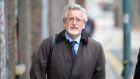 Suspended Ballaghaderreen solicitor Declan O’Callaghan arriving at the Solicitors Disciplinary Tribunal in Smithfield, Dublin, earlier this week. Photograph: Dara Mac Dónaill