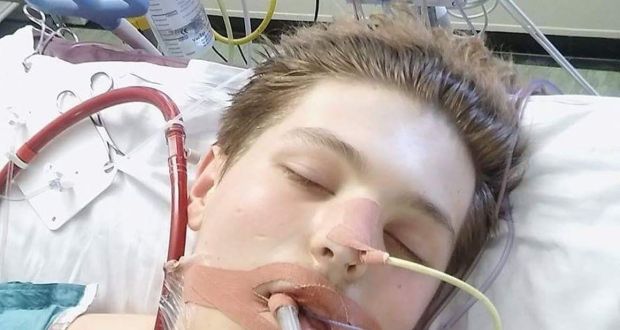 Ewan Fisher who was treated for hypersensitivity pneumonitis. Photograph: Family/PA Wire