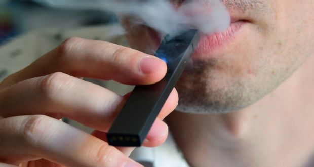The Royal College of Physicians of Ireland said the study’s findings on vaping were ‘worrying’. File photograph: Eva Hambach/AFP/Getty Images