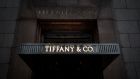 The flagship store of Tiffany on Fifth Avenue in New York. Photograph: John Taggart/The New York Times 