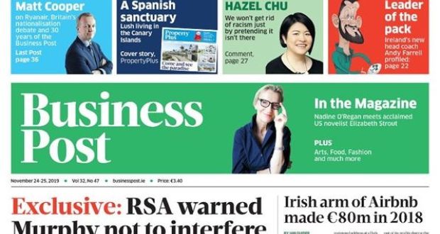 Business Post rebrand: The 30-year-old paper has a new name, a newish owner and one startling ambition.