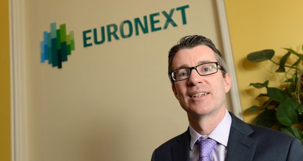  Daryl Byrne, chief executive of Euronext Dublin. Photograph: Dara Mac Donaill / The Irish Times