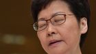 Hong Kong’s chief executive Carrie Lam acknowledged on Tuesday that the poll result revealed public dissatisfaction with her government. Photograph: Getty 