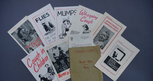 The eight pamphlets circulated to houses countrywide by the Department of Health in the mid-1950s.