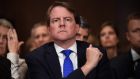 Former White House counsel Don McGahn is the subject of a court ruling that may impact the impeachment inquiry. Photograph: Saul Loeb/Pool/AFP via Getty Images