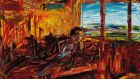 Reverie by Jack Butler Yeats achieved €1.4m (€500.000-€700.000) Whyte’s and Christie’s from  Ernie O’Malley Collection. A record price.