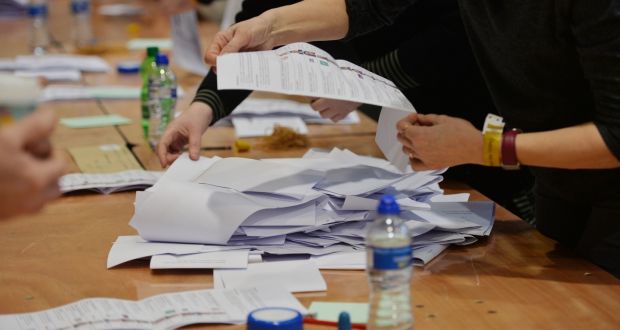 More than one in every two regular voters stayed at home. Photograph: Alan Betson/The Irish Times