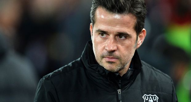 Image result for EVERTON SACKS MANAGER MARCO SILVA AFTER LIVERPOOL DEFEAT