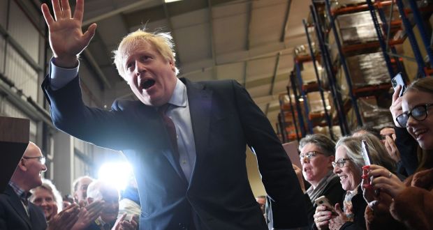 Prime Minister Boris Johnson: pocketed a reporter’s phone to avoid looking at a picture of a sick child on the floor of a hospital. Photograph: Stefan Rousseau/PA Wire 