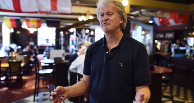 Chairman of Wetherspoons pub chain, Tim Martin. Photograph:   Ben Stansal/AFP/Getty Images