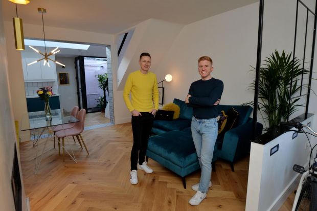 The look they wanted was a modern, contemporary yet cosy feel which would feel like a bright airy space and be inviting to visitors. Photograph: Alan Betson / The Irish Times