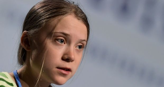 US president Donald Trump reprised his ridicule of Greta Thunberg on Thursday after the Swedish climate activist was named Time’s Person of the Year for 2019. Photograph: Cristina Quicler/AFP via Getty Images.