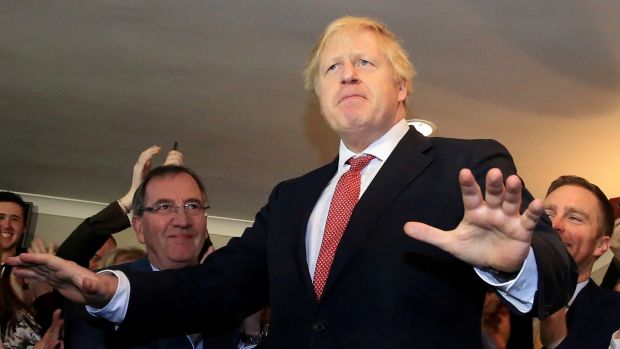 British prime minister Boris Johnson: “To date every political calculation made by Johnson was driven by the inevitability, in his mind, of an election. Now he has to govern for the next five years.” Photograph: Lindsey Parnaby/Reuters