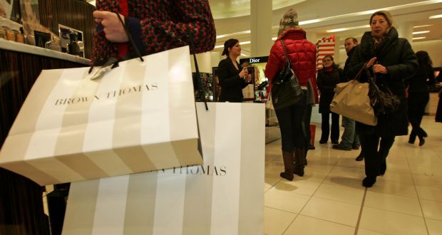 Only at  Brown Thomas? The State acts like it “only does its shopping” at the high-end retailer when looking for a barrister, Fianna Fáil justice spokesman Jim O’Callaghan  said. File photograph: Eric Luke