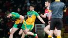 Donegal’s Michael Langan in action against Derry. Photograph: Evan Logan/Inpho