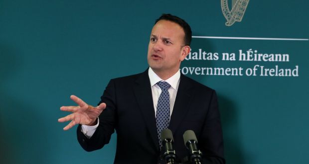 Taoiseach Leo Varadkar: ‘When the time is right for an election, it should be at the right time for the country’. Photograph: Brian Lawless/PA Wire