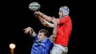  Munster’s Fineen Wycherley in action against Leinster’s Ross Molony last month in the Pro14. Photograph: Dan Sheridan/Inpho