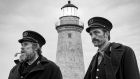 Robert Pattinson stars as Ephraim Winslow and Willem Dafoe stars as Thomas Wake in The Lighthouse (2019) Photo: Eric Chakeen/A24