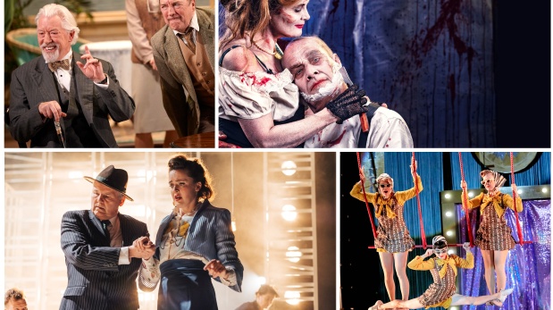 Best Costume nominees (clockwise from top left): Sarah Bacon, Drama at Inish; Dorota Karolczak, Sweeney Todd; Enda Kenny, A Streetcar Named Desire; Sinead Lawless, Bingo Wings