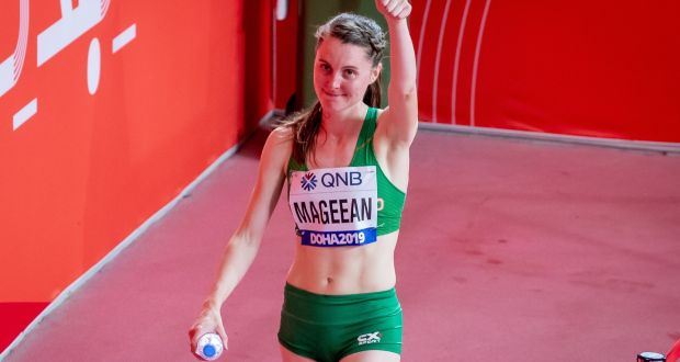 Ireland’s Ciara Mageean broke her own Irish indoor 1,500m record in Boston. Photo: Morgan Treacy/Inpho