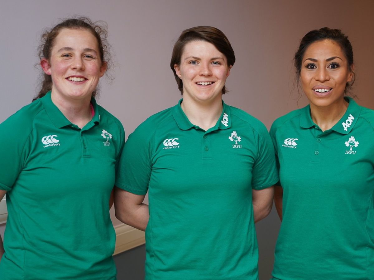 ladies irish rugby jersey