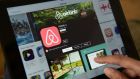 Airbnb lobbied Dublin City Council on new rules around short-term lettings, which came into effect last year. Photograph: John Mac Dougall/AFP/Getty Images