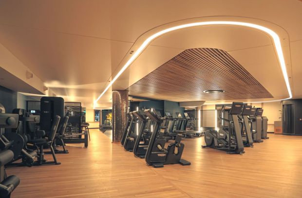 First Look: The gym at Eden One. Photograph: Stephanie Stafford