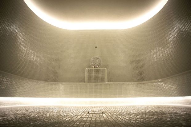 First look: Steam room at Eden One. Photograph: Stephanie Stafford
