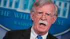 The White House  said that ex-Trump advisor John Bolton cannot publish a book reportedly containing explosive evidence concerning president Trump’s impeachment trial. Photograph: Mandel Ngan/AFP via Getty