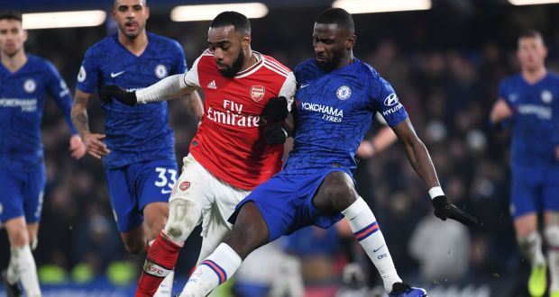 Kitman Lab client Chelsea in action against Arsenal earlier this month
