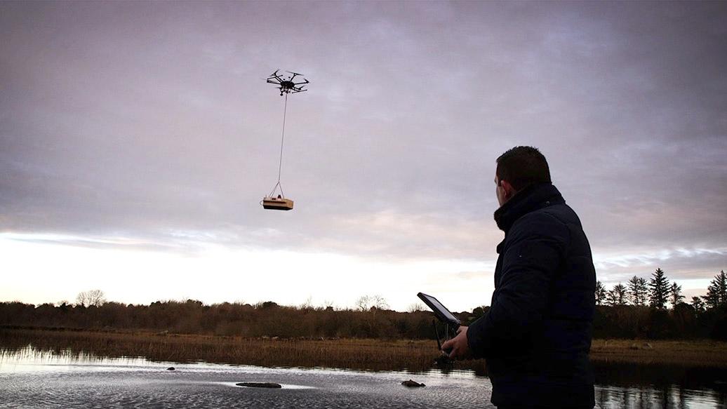 Galway scientists use drone technology to test remote lake waters - The Irish Times