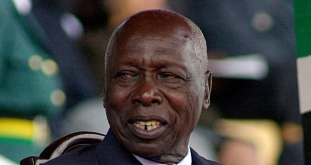 Kenya’s former president Daniel arap Moi, the country’s longest-serving head of state, has died aged 95. Photograph: Sayyid Azim/AP Photo