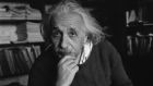 Albert Einstein. Photograph: Popperfoto/Getty Images
