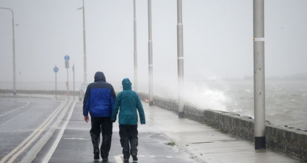 Heavy rain and wind will be at its strongest during the morning and afternoon of polling day. File photograph: Dara Mac Dónaill