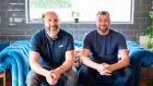 Internet Corp sells cloud back-up services to businesses and was founded by tech entrepreneurs Eoin Blacklock (L) and Jonathan Crowe. 