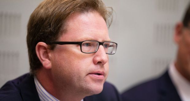 James Lawless TD (43) was first elected for Fianna Fáil at the last general election in 2016. Photograph: Tom Honan for The Irish Times