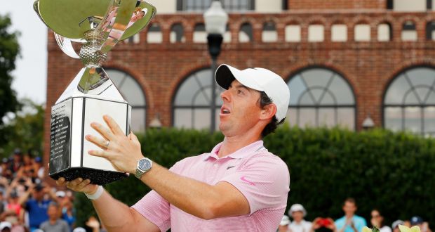 Victory in the Tour Championship helped Rory McIlroy’s return to world number one. Photograph: Kevin C. Cox/Getty