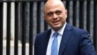 Sajid Javid on his way to meet Boris Johnson in London on Thursday. Photograph:  Leon Neal/Getty Images