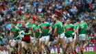 The Mayo team. Photograph: James Crombie/Inpho