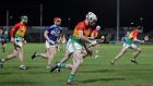  Martin Kavanagh of Carlow attacks in the first half. Photo: Brian Reilly-Troy/Inpho