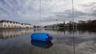 Flooding in Carrick-on-Shannon. Photograph: Brian Farrell/The Irish Times