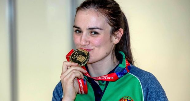 Irish world boxing champion Kellie Harrington: The Ireland boxing squad have had to cut short their training camp due to the outbreak of the coronavirus in Italy.  File photograph: Morgan Treacy/Inpho