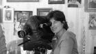Chantal Ackerman behind the camera in 1980. Photogaph:   Laszlo Ruszka/ INA/Getty Images