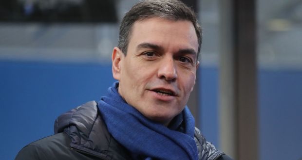Spain’s prime minister Pedro Sanchez: The cabinet has approved the draft Bill of the so-called Sexual Freedom Law, which seeks to clamp down on sexual assaults and clarify sexual consent. Photograph: Ludovic Marin 