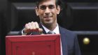 Rishi Sunak, the British chancellor of the exchequer, ahead of presenting the budget in parliament. The UK government is set to ramp up borrowing. Photograph: Chris J. Ratcliffe/Bloomberg