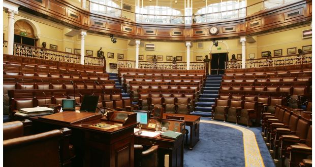 The next Dáil sitting will be for three hours, and the agenda is likely to be restricted to just the legislation which is necessary to extend sick pay.  Photograph: Alan Betson