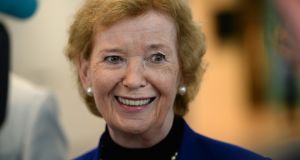 Mary Robinson has done much to raise the profile of justice and equity in the midst of the climate and biodiversity emergency. Photograph: Dara Mac Dónaill
