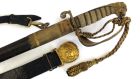 Lot 91 in Mullen’s  Collector Cabinet sale: Erskine Childers’s royal navy reserve officer’s sword engraved R. E. Childers, (€3,000-€5,000). The auction has been postponed