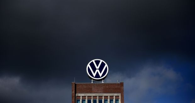  In 2015 Volkswagen finally came clean and admitted it had sold 11m cars worldwide fitted with a secret ‘defeat device’. Photograph: Ronny Hartmann/AFP via Getty Images