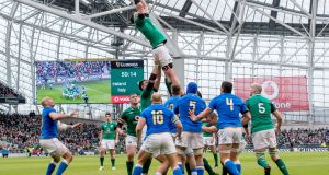 The loss of the Italy Six Nations game at the Aviva stadium  cost the IRFU up to €4 million in revenues. Photograph: Morgan Treacy/Inpho